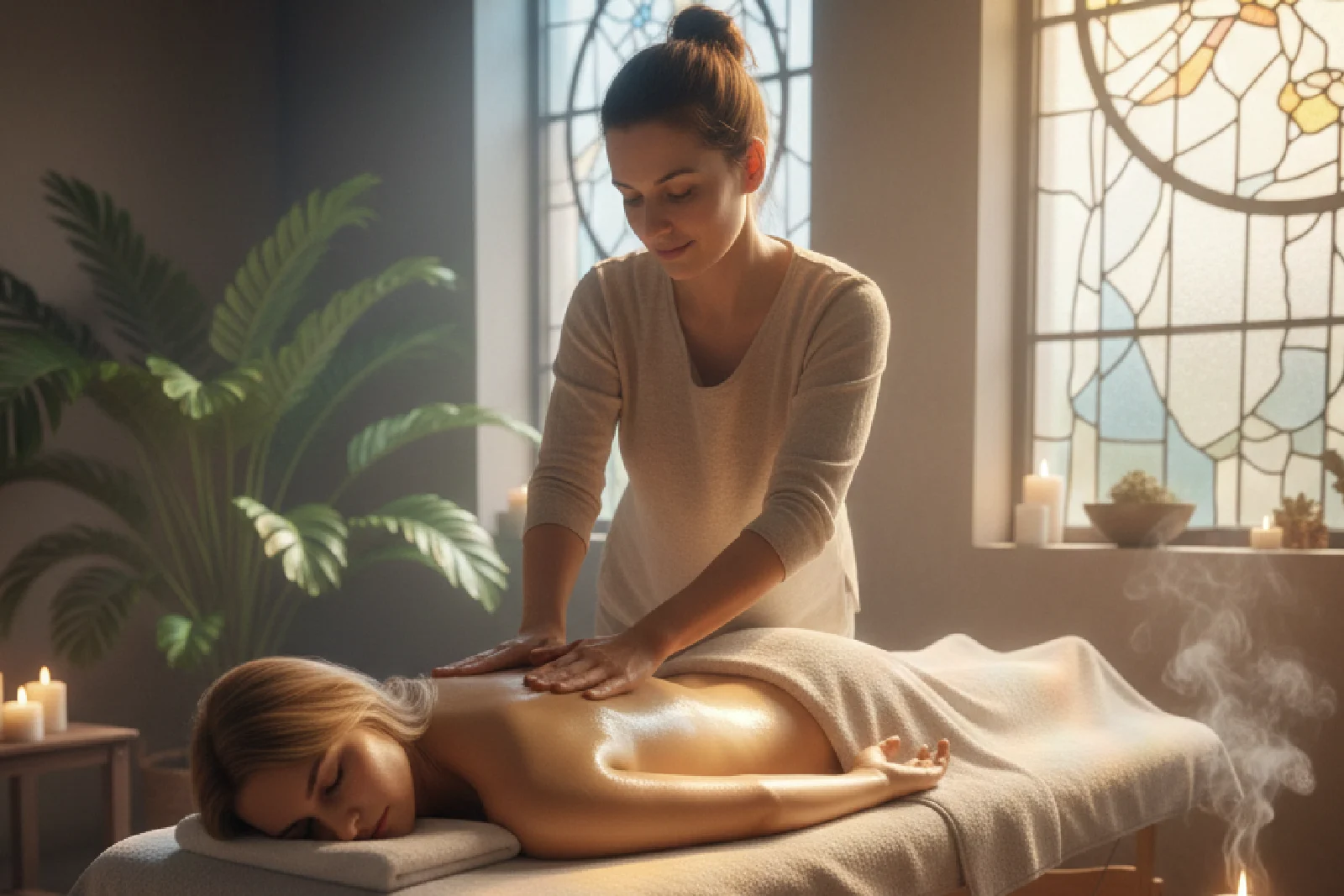 consulter un praticien en massage bien-être