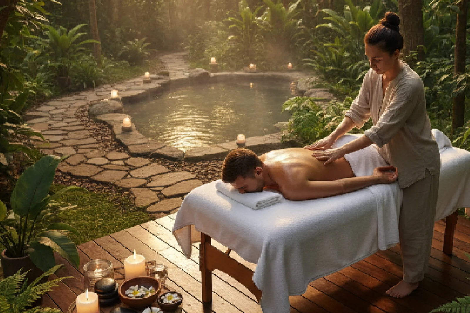 types de massages bien-être